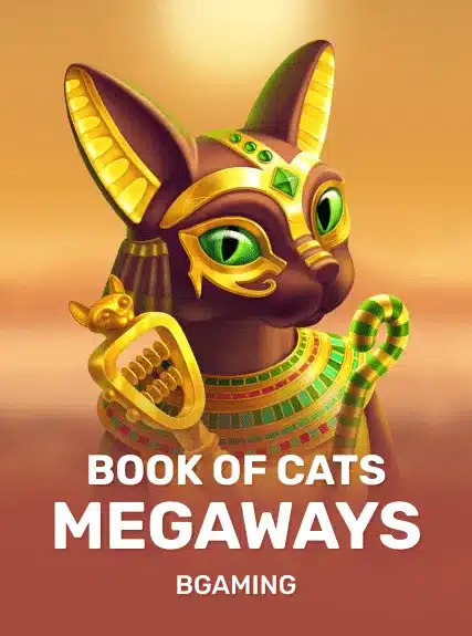 Lucky7even Casino Australia Online Slots Game Title Book Of Cats Megaways Image